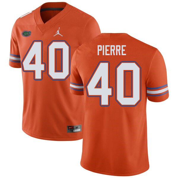 Jordan Brand Men #40 Jesiah Pierre Florida Gators College Football Jerseys Sale-Orange